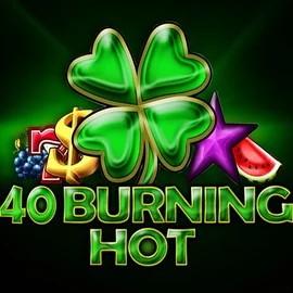 40 Burning Hot logo by Amusnet Interactive at SlotsGem Casino40 Burning Hot