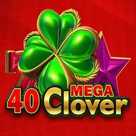 Logo of 40 Mega Clover from Amusnet Interactive at SlotsGem Casino