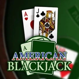 American Blackjack logo – Table Games by Habanero at SlotsGem Casino