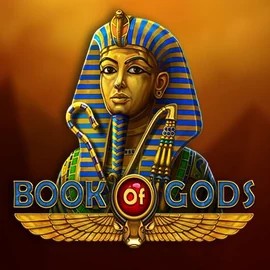 Logo of Book of Gods from BF Games at SlotsGem Casino