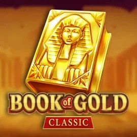 Logo of Book of Gold Classic from Playson at SlotsGem Casino