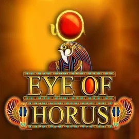 Eye of Horus logo by RTG (Reel Time Gaming) at SlotsGem CasinoEye of Horus