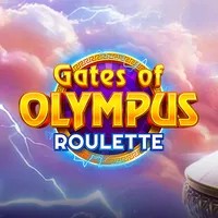 Gates of Olympus Roulette logo by Pragmatic Play at SlotsGem Casino