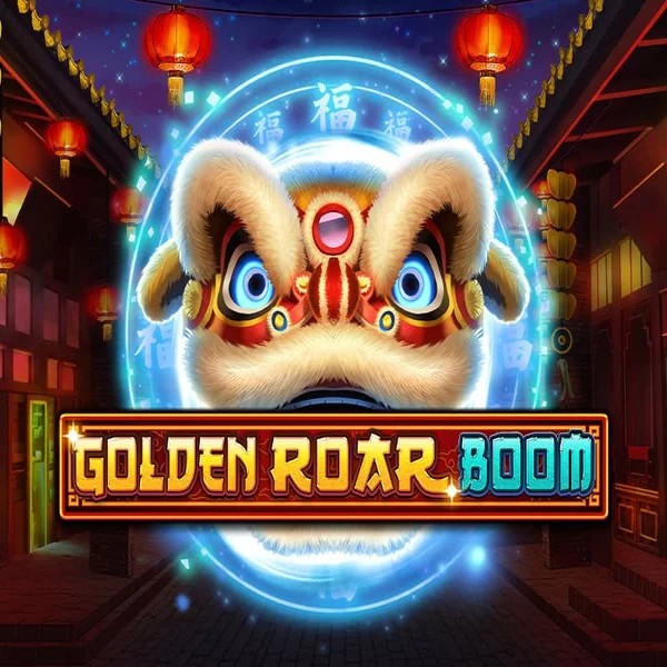 Golden Roar BOOM by Greentube, showcased at slotsgemm.pl – game logo