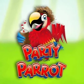 Party Parrot slot logo by Rival at SlotsGem CasinoParty Parrot