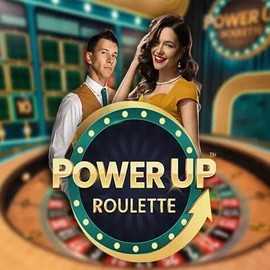 Enjoy PowerUP Roulette by Pragmatic Play – logo hosted on slotsgemm.pl